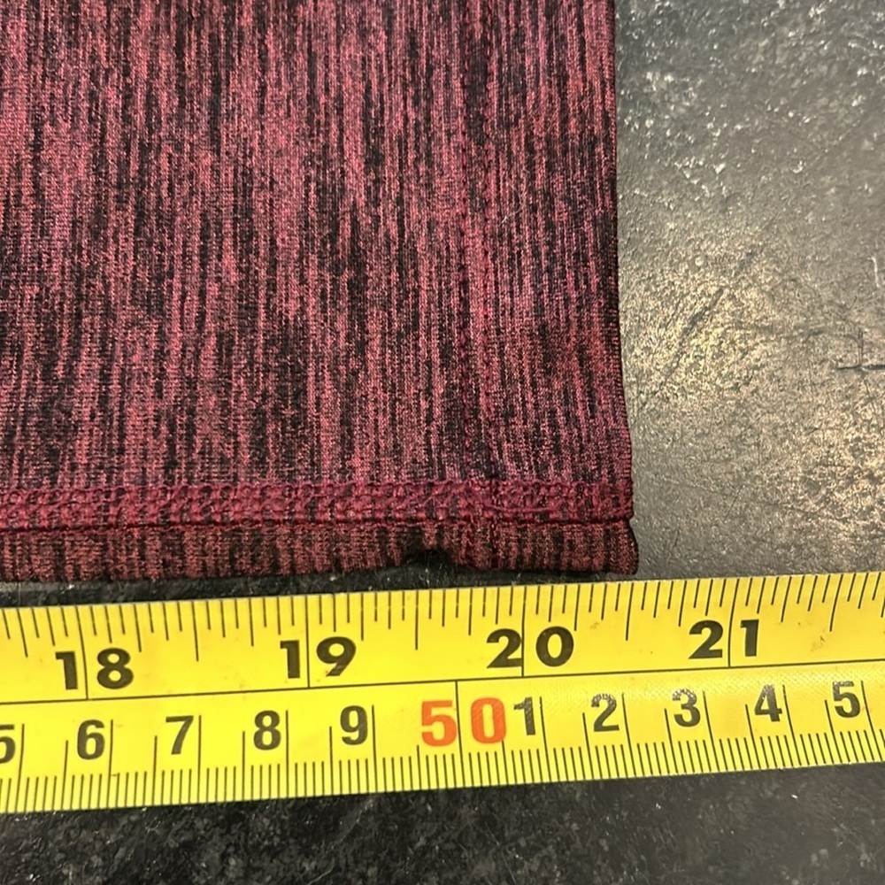 EB burgundy Capri leggings​ - Picture 8 of 8
